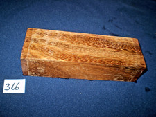 Kambala  afrikan. Hartholz Messergriff    150 x 50 x 35 mm   Nr. 366