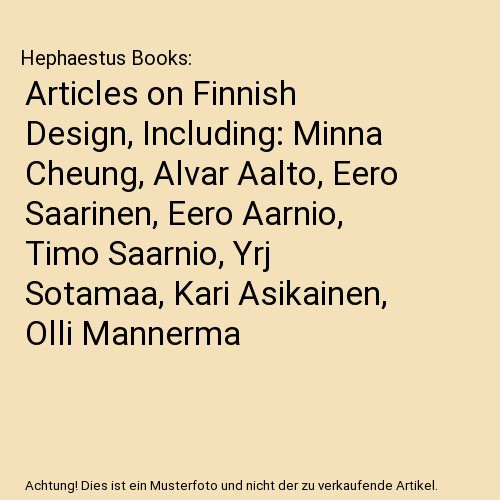 Articles finnish design - articles, on