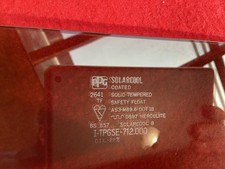 AUTO Glasdach,SOLID TEMPERED,Glasscheibe,Griff,Scharnier,PPG Solarcool,D857,NOS