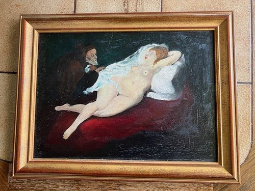 Nackte frau öl gemälde - Öl,
