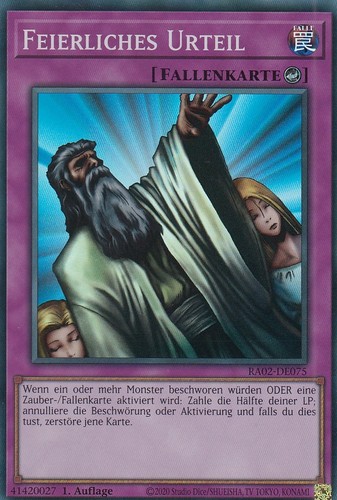 Feierliches urteil ra02 de075 - feierliches, ra02-de075