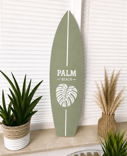 Deko surfbrett palm - , „palm