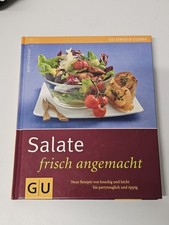 Altes Kochbuch Salate Frisch angemacht Retro Deko Sammler Küche 