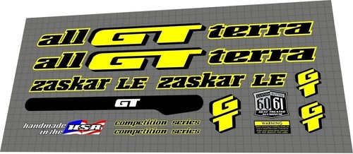 1994 zaskar fluor yellow - 1994,