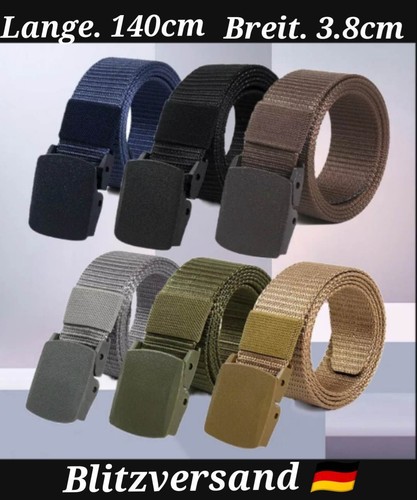 Unisex stoffgürtel nylon - unisex,
