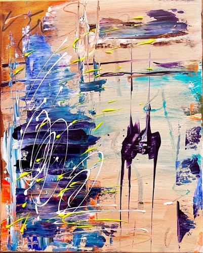 Original acrylgemälde 40x50 - original,