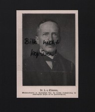 Bilddokument 1919, Dr. h. c. Simons Ministerialdirektor des Auswärtigen Amtes