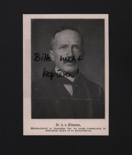 Bilddokument 1919 h c - bilddokument, dr.