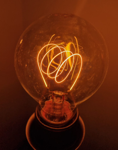 Radium echte kohlefadenlampe - echte,