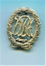 Reichsportabzeichen  in golden