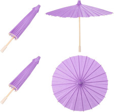 2 Stück Papierregenschirme