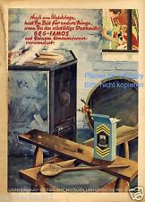 Waschmittel Famos Reklame von 1931 Waschtag Mutter Tochter Waschzuber Puppe ad