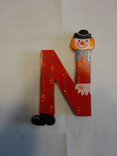 Sevi holzbuchstabe clown - clown, n