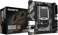GIGABYTE B650I AX Mini-ITX Sockel AM5 DDR5 Wi-Fi 6E BT5.3 2.5Gb LAN HDMI DP