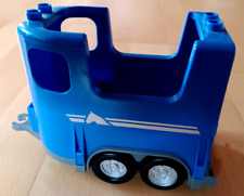 Lego Duplo 5648 87657... Auto Pferde Anhänger blau Pferde Wagen ohne Klappe