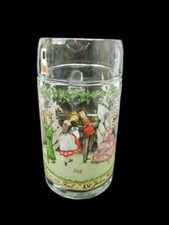 Original Oktoberfest Hippodrom Sammlerkrug 2008, 1l Glas Maß-Krug
