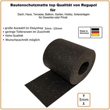 3, 5, 6 mm  Bautenschutzmatte
