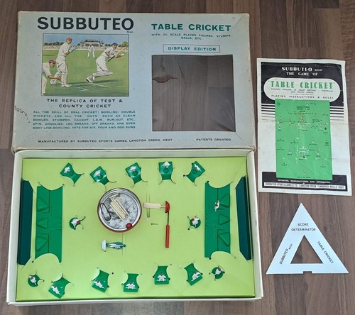 Subbuteo cricket seltene - subbuteo,