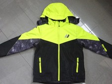 Crivit Skijacke Jungen Gr. 146/152 schwarz-gelb
