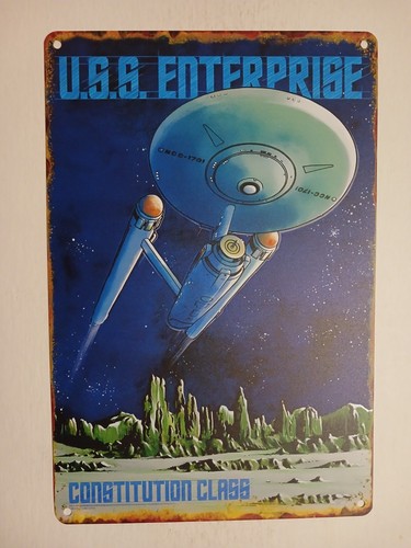 Star trek blechschild 30 - star,