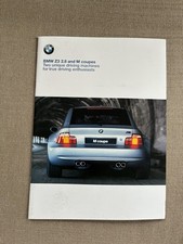 2000 BMW Z3 Coupe Brochure '00