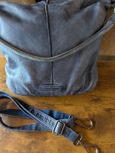Jeansblaue ledertasche von - jeansblaue,