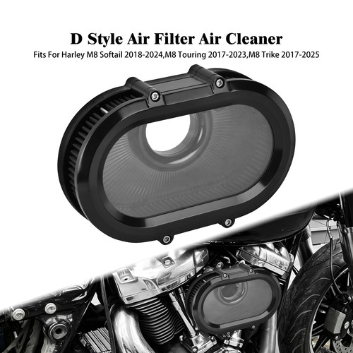 Schwarz oval luftfilter - schwarz,