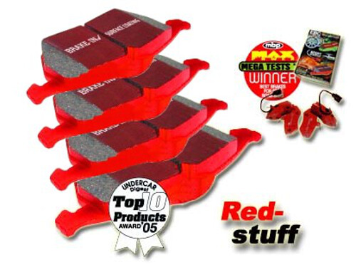 Ebc bremsbeläge redstuff - bremsbeläge,