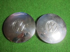 2x VW Radkappen Nabenkappen Radabdeckung Chrom Bulli Käfer Oldtimer 15cm