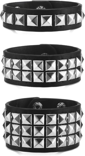 Punk besetztes armband - punk, armband,3
