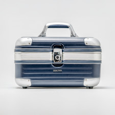 Rimowa Beauty Vanity Case pre LVMH Hybrid Blau Silber Spiegel & Einlegeboden