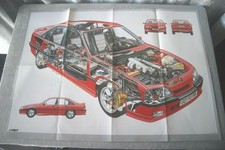 Poster XL Opel Omega 3000