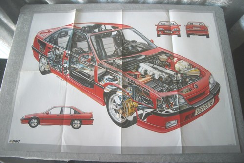 Poster opel omega - xl, 3000