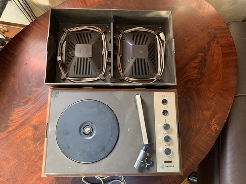 Philips kofferplattenspieler - philips,