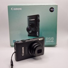 📸 CANON IXUS 220 HS DIGITALKAMERA - KOMPLETT MIT ALLEM!