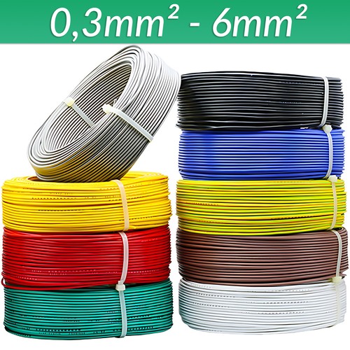 3mm 6mm einadriges - rv, 6mm²