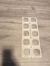 Merten 39144 System M 1er Rahmen Cremeweiß