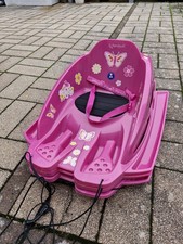 Bob Schlitten Rodel Schneegleiter mit Gurt,  Inkl. Zugseil, Kleinkinder