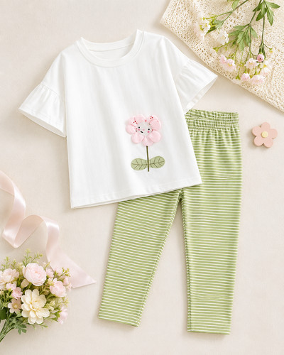 Mädchen set shirt leggings - set, +leggings/