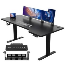 Höhenverstellbarer Schreibtisch 160/180cm elektrischer Memory Büro Tisch