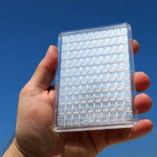 100 x 1 Gramm Silberbarren - Silbertafel (ESG Valcambi 100g Silber Barren) NEU