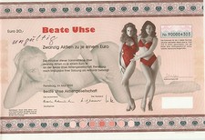 Beate Uhse Stock, Rare Red