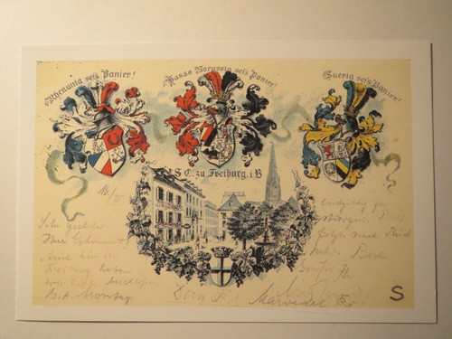 Freiburg corps rhenania - corps,