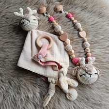 Kinderwagenkette 2er Set Reh