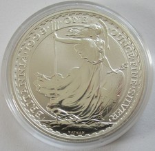 Großbritannien 2 Pounds 1998 Britannia 1 Oz Silber