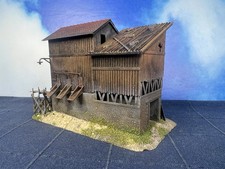 Pola Spur N 252 altes Kieswerk Schotterwerk Gebäude Häuser Patiniert Gealtert