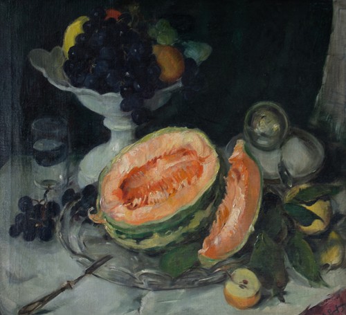 Gemälde früchtestillleben - gemälde,