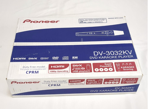 Pioneer 3032kv dvd karaoke - dv-3032kv,