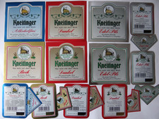 6 Bier-Etiketten 0,5 L -