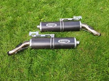 Aprilia 1000 Falco Shark Carbon Auspuff Endtopf Dämpfer Auspuffanlage 